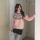 Mef Nordic Loose Fit Round Knitwear
