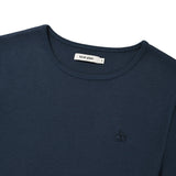 KIRSH プレーンスリムフィットTシャツ【ダークブルー】