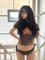 キティクロップTシャツ
