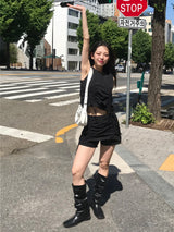 ラヴチセットアップスリーブレス