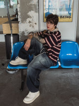 Zed Cat Balloon Denim Pants