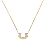 H'S SHOE CUBIC NECKLACE - M