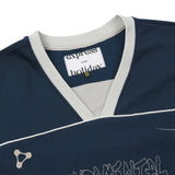 4F ブロークコアハーフTシャツ_Navy