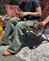 [Unisex] Dyeing tuck cargo pants(3color)