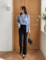 Banding Bootcut Slacks