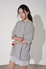 ビンテージ P. ダイイングカットアウト 1/2 ボックスT (Gray)
