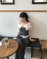 オーディナリークリーンピンタックワイドスラックス