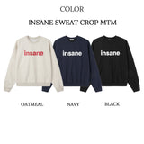 INSANE SWEAT CROP MTM