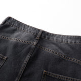 Raven Washed Balloon Denim Pants