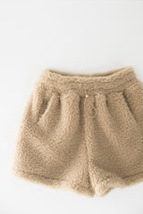 Boucle half pants (Beige)