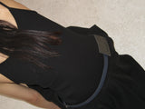 PLEATS MIDI ONE-PIECE (BLACK)