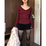 ソーイングバックオープンTシャツ