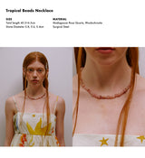 Tropical Beads Necklace