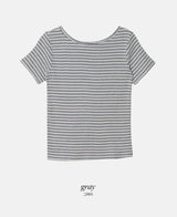 デイリーボーダーショートスリーブTシャツ(3color)