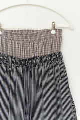 Tale Striped Sagging Pants