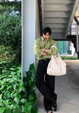 ハイパーエッセンシャルオーバーフィットリネンシャツ