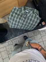 No.1312 LU check half SHIRT
