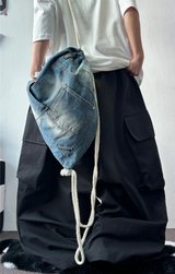 BIG BIG COTTON CARGO BALLOON WIDE OVER PANTS 🖤🩶🤎 - 3 COLORS