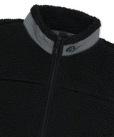 CURVED SHERPA FLEECE JACKET