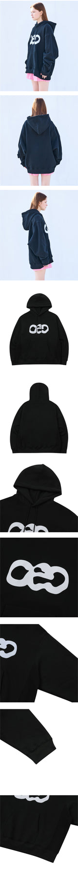 CECグラフィックロゴフーディ