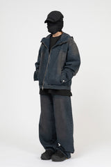 Kael Smoke Washing Denim Jacket
