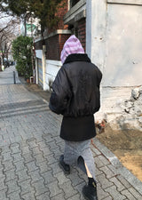 (Lining Brushed) ボカシボタンニットスカート
