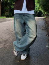 Notrick Curved Denim Pants S M L (3 Colors)