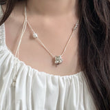 Ketty silver neckless (Cat)