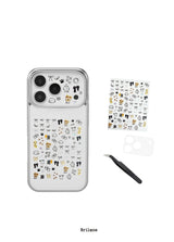 Camera Nail Deco Sticker Set (02 Ribbon Friends)