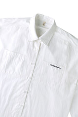 Stripe casual shirt_ivory