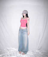 baby doll layered top (3colors)