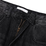 Smoky Washed Cargo Denim