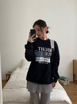 [unisex] Limanne Printing Over Sweatshirt
