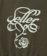 W CLASSIC ROSE SWEATSHIRT OLIVE(CV2EFFM446A)