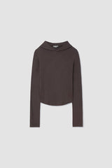 Comfort Slim Hoody / Brown