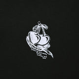 ビッグチェリードローイングフーディー [BLACK]