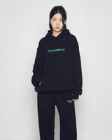 25FW BASIC LOGO NAPPING ZURRY PANTS BLACK