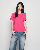 25FW WOMAN スクリプトロゴプリント半袖Tシャツ