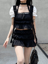 Luna Frill Smoke Silky Sleeveless (3 colors)