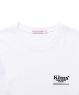 Mini Bam Line Logo Tee White (KIB6MFT506A)