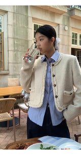 ソラストライプラインロングスリーブシャツ