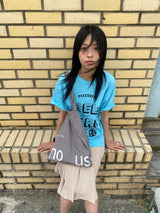 エコ ノーモアバッグ(lime_pink_blue_grey_navy)