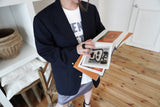 フレンズトゥギャザーパッチワークTシャツ - White (Loose Type)