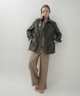 Barrel Line Pants_Beige
