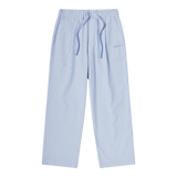 25SS STRIPE SET-UP LOOSE FIT PANTS BLUE