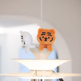HANGING PLUSH TIGERS