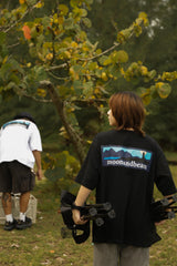 H/JアウトドアTシャツ(BLACK)