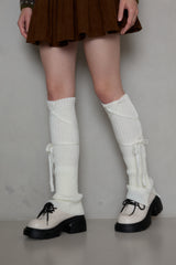 TENDU リボンレッグウォーマー
