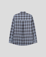べズロ S/S ピグメントチェックシャツ