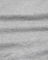 Studded One-shoulder Sweatshirt Melange Gray
